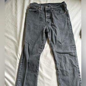 Levi’s premium jeans, high rise size 4 (off black)